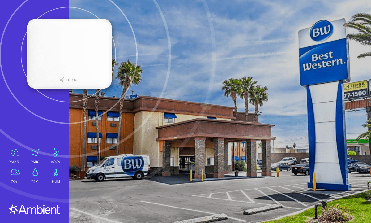 Ambient Partners with Best Western Las Vegas To Deploy Real-Time Air Quality Monitoring Solutions